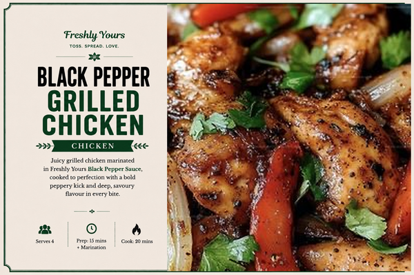 BLACK PEPPER GRILLED CHICKEN