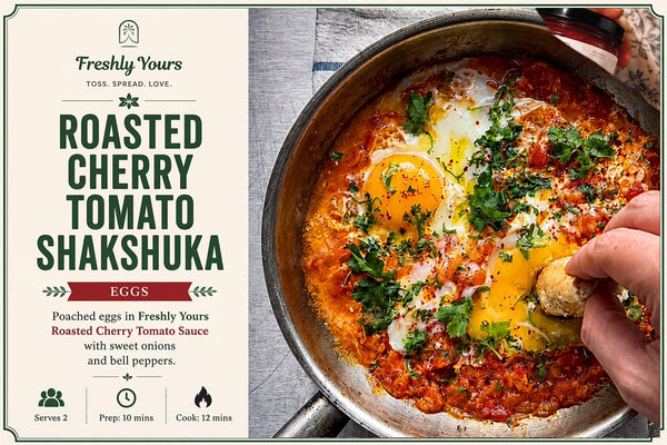 ROASTED CHERRY TOMATO SHAKSHUKA