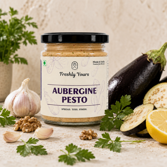 Aubergine Pesto