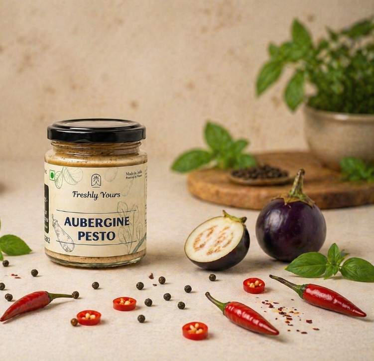 Aubergine Pesto