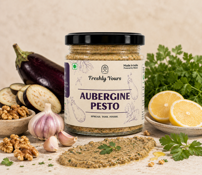 Aubergine Pesto