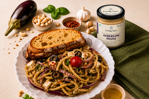 Aubergine Pesto